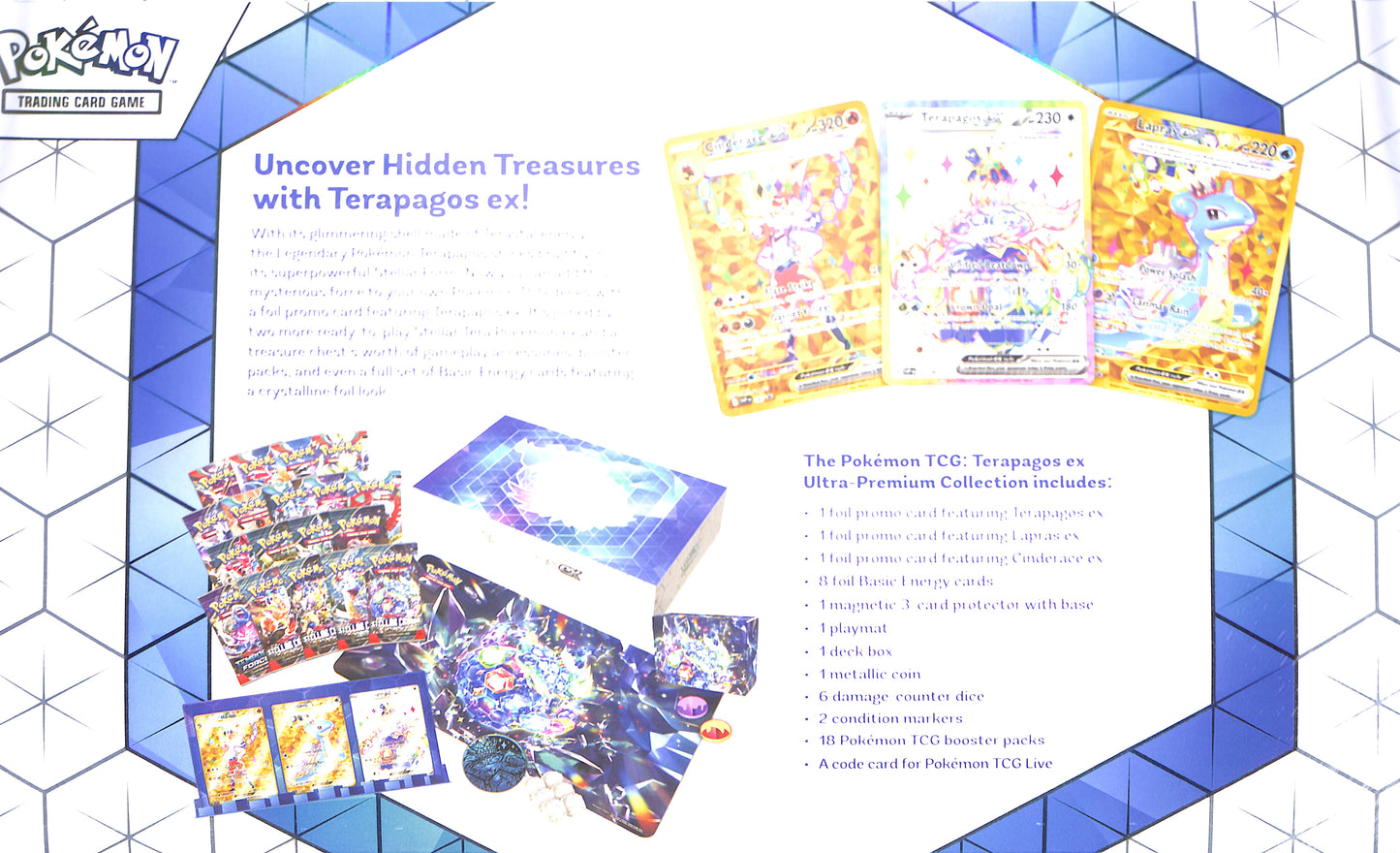 Terapagos ex Ultra-Premium Collection - Miscellaneous Cards & Products - Sealed Wax - Pokemon
