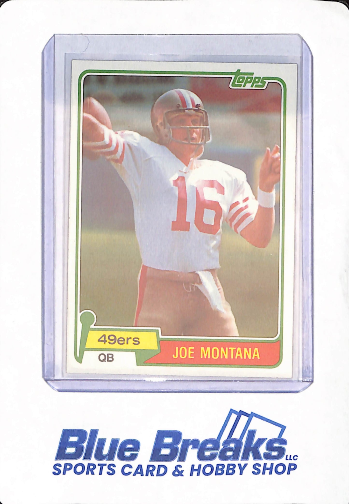 1981 Topps - Joe Montana - Football - San Francisco 49ers - # 216