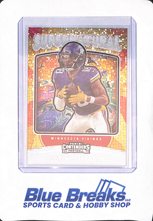 2023 Panini Contenders - Justin Jefferson - Supernatural - Football - Minnesota Vikings