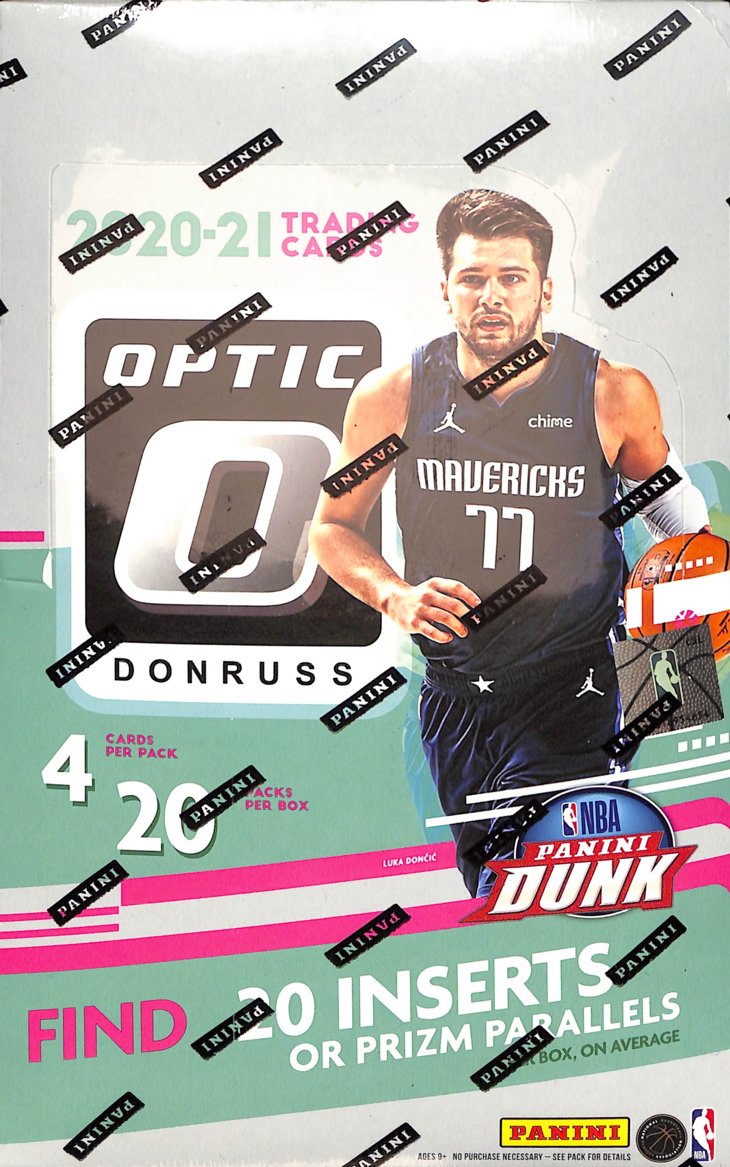 2020/21 Panini Donruss Optic Basketball Retail 20-Pack