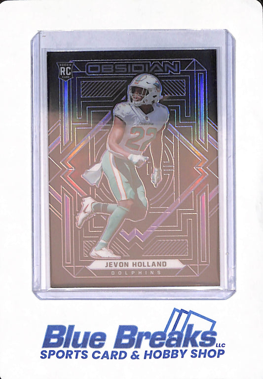 2021 Panini Obsidion - Jevon Holland - Football - Miami Dolphins - RC - 71/100 - #176