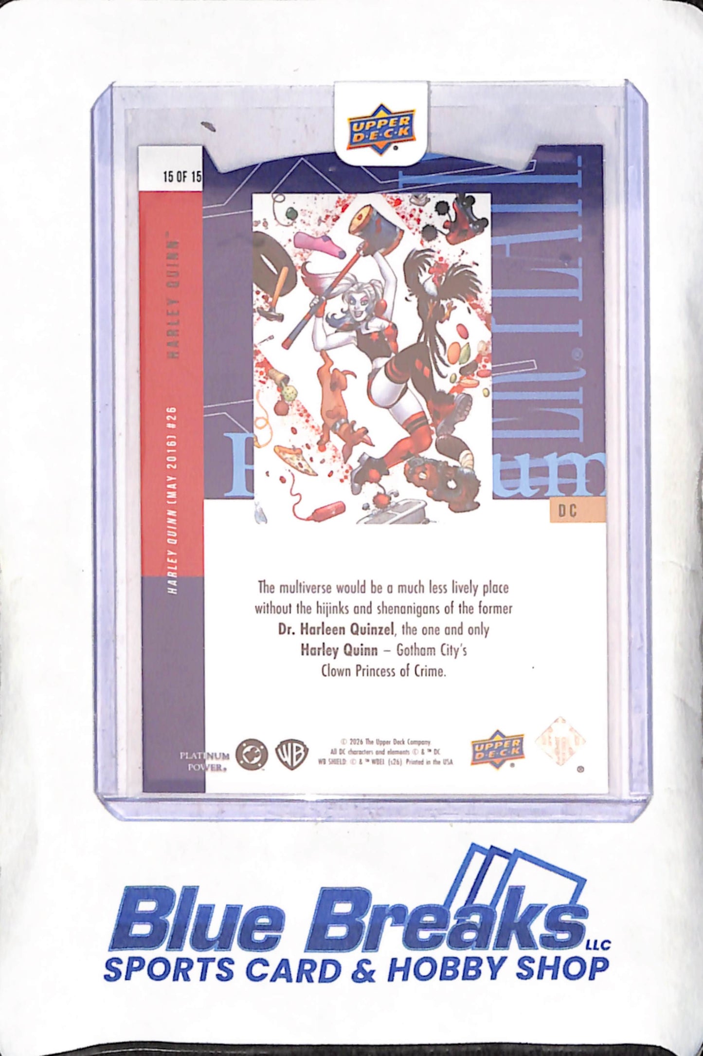 2026 Upper Deck Platinum Power - 1-15 Multi-Sport/Hero Set
