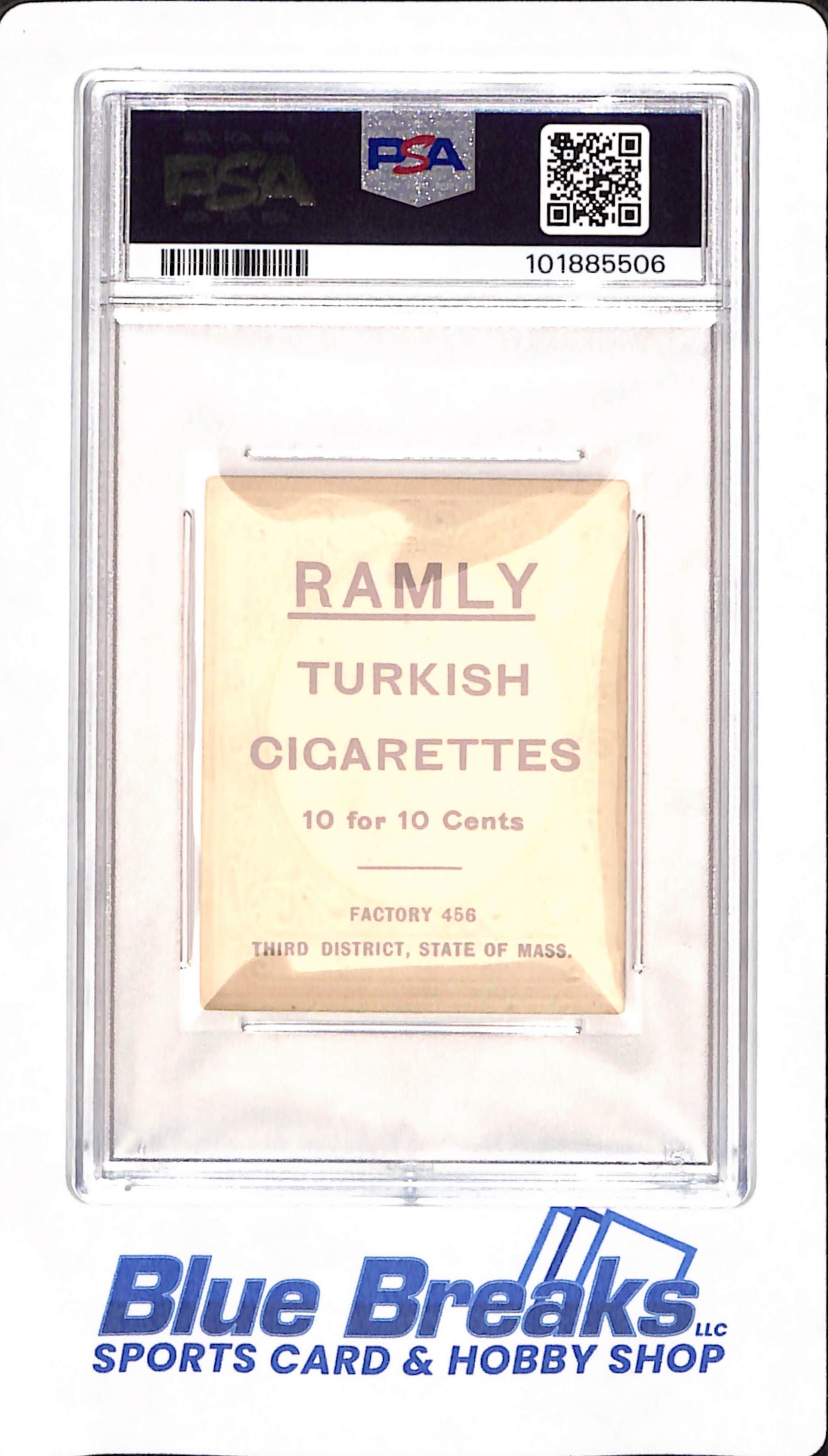 T204 Ramly - Cliff Blankenship - Baseball - Washington - PSA 3