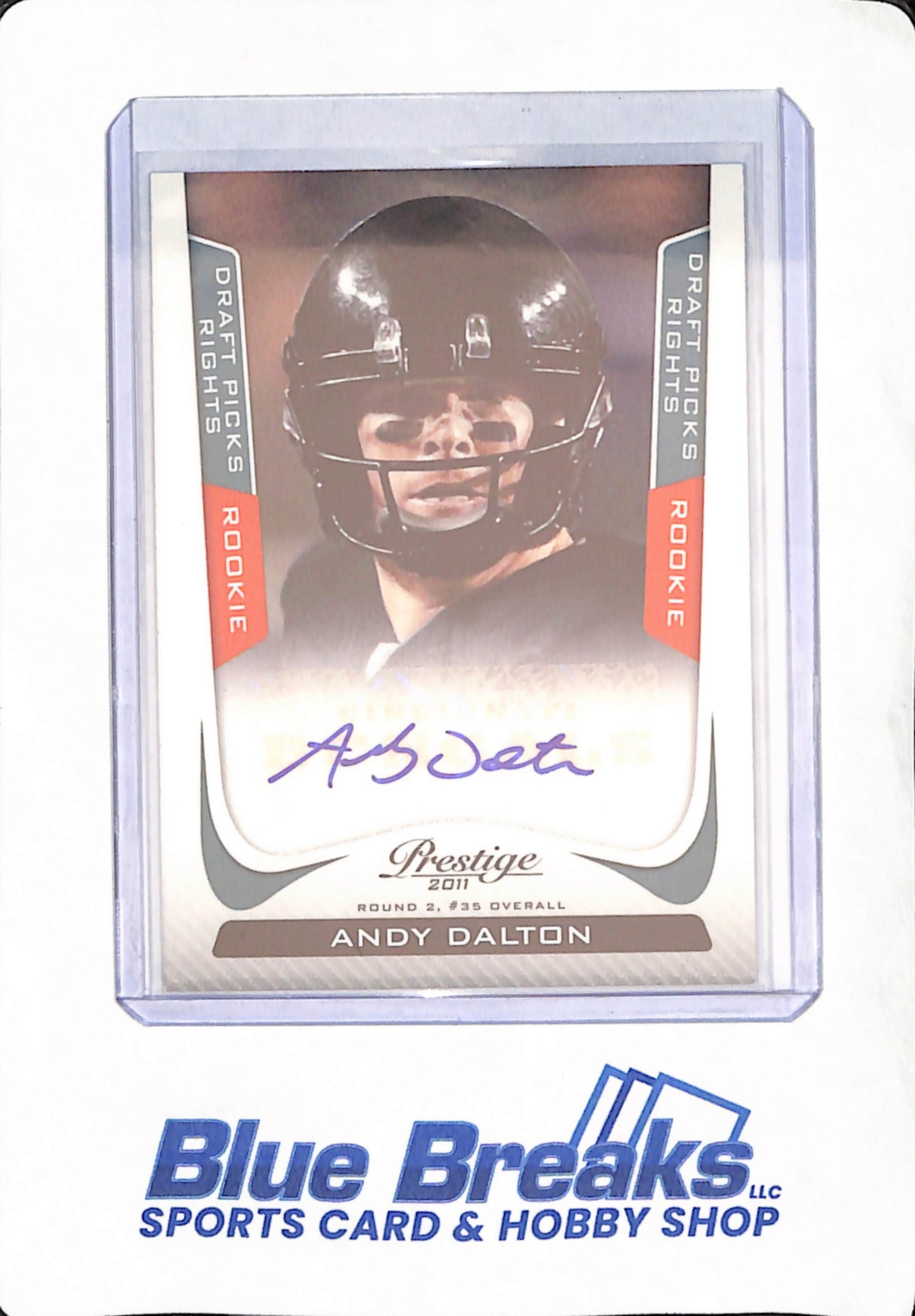 2011 Panini Prestige - Andy Dalton - Football - Cincinnati Bengals - Autograph - Draft Picks - Rookie - 432/499 - #207