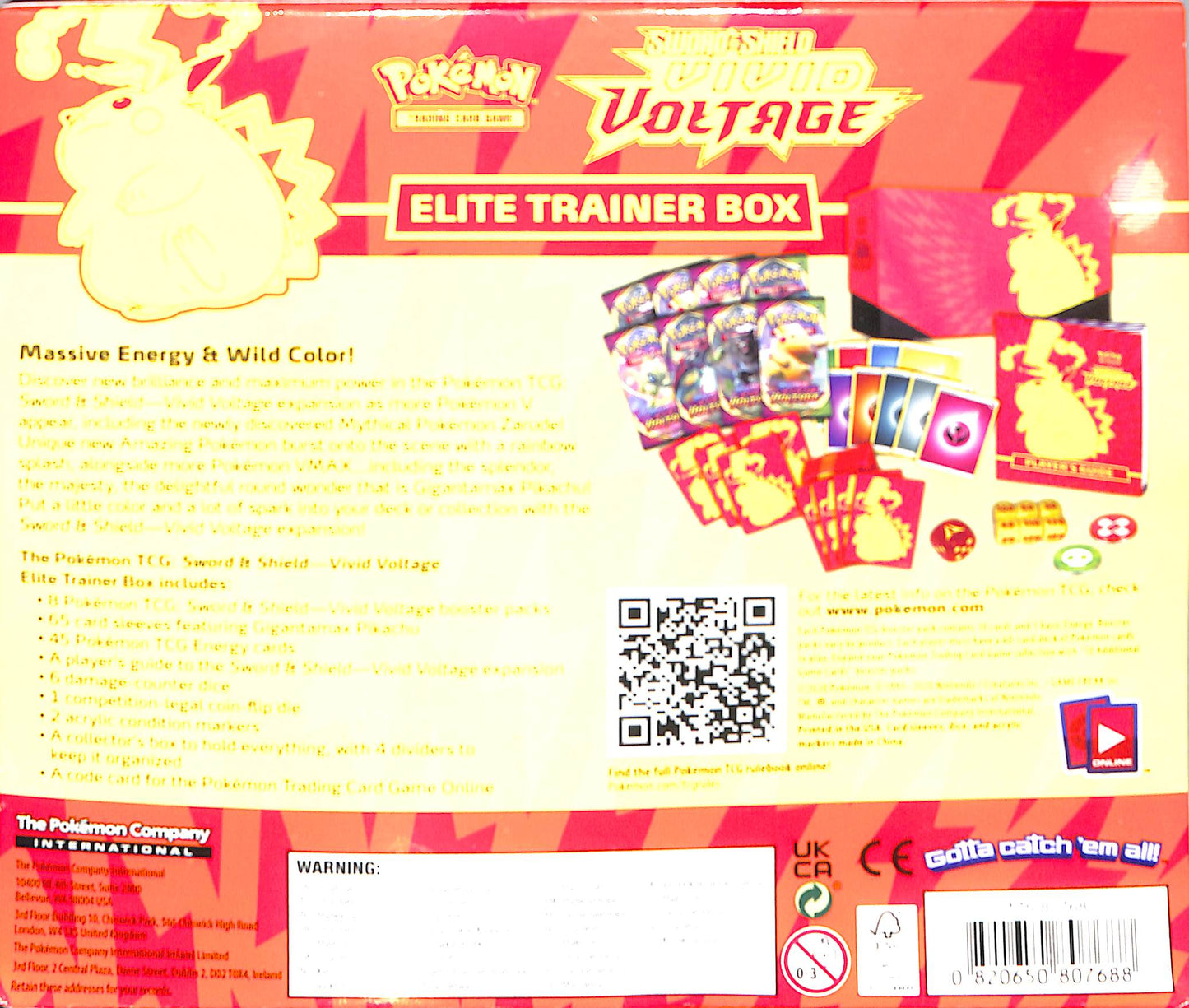 Vivid Voltage Elite Trainer Box - SWSH04: Vivid Voltage (SWSH04) - Pokemon - Sealed Wax