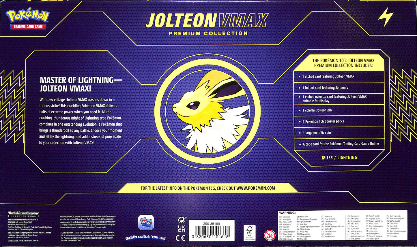 Jolteon VMAX Premium Collection - Miscellaneous Cards & Products (MCAP) - Pokemon - Sealed Wax