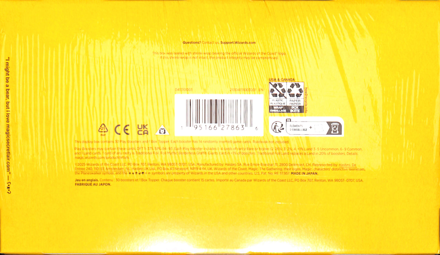 Magic the Gathering - Aetherdrift - Play Booster Box - Sealed Wax