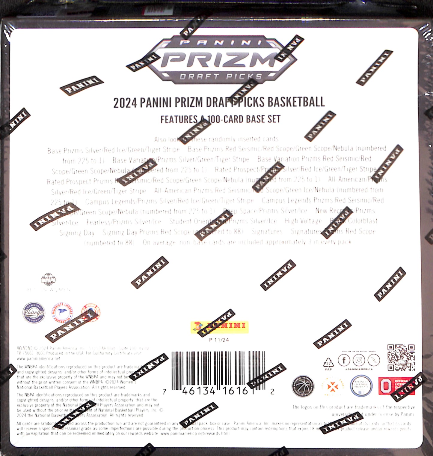 2024 Panini Prizm Draft Picks - Basketball - Mega Box - Sealed Wax