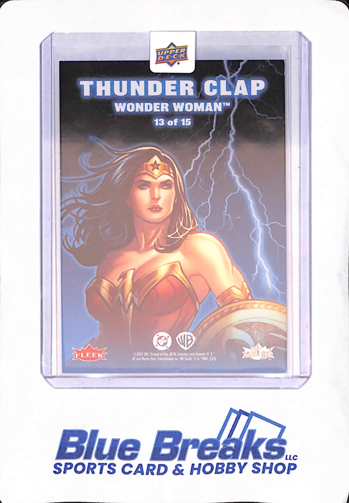 2025 Fleer Upper Deck - Wonder Woman - Thunder Clap - Warner Bros. - 13 of 15