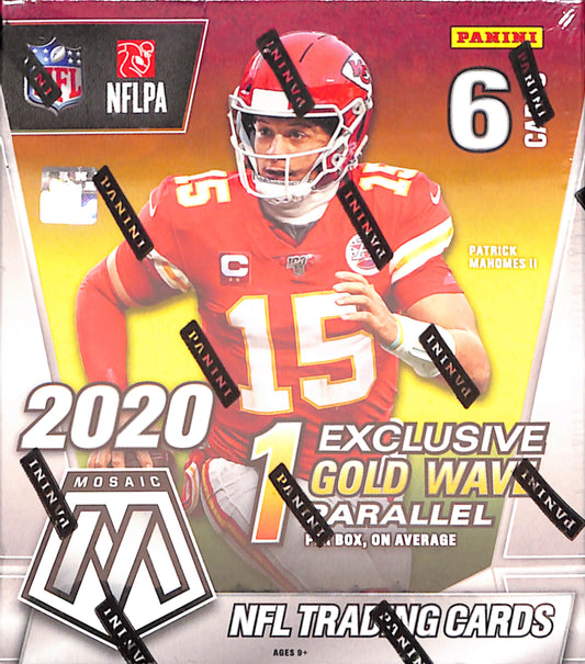 2020 Panini Mosaic Tmall Edition Football Hobby Box - Sealed Wax