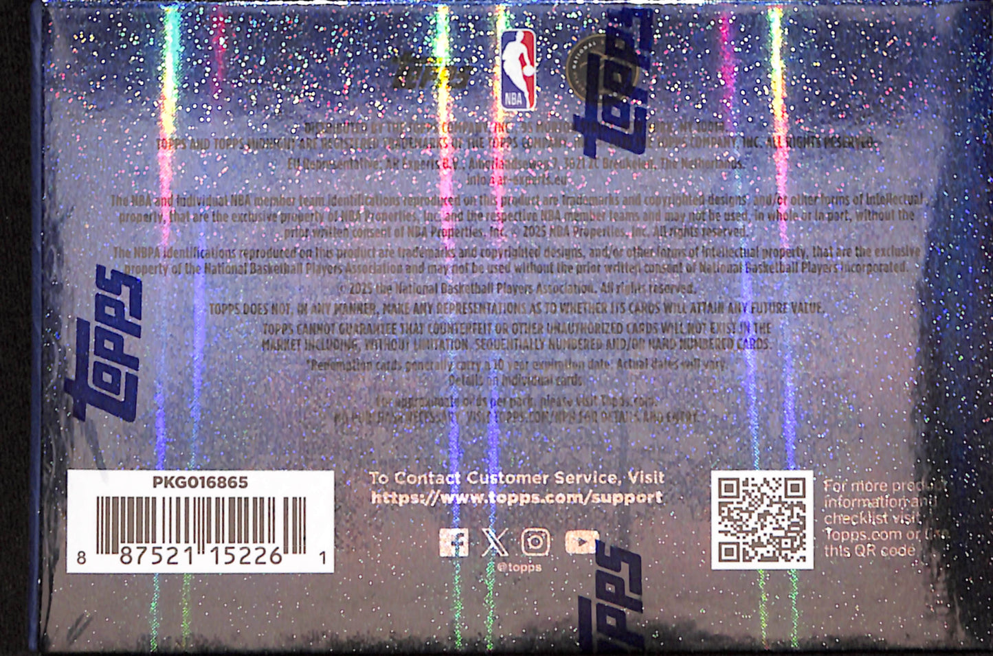 2025-26 Topps Midnight Basketball Hobby Box - Sealed Wax