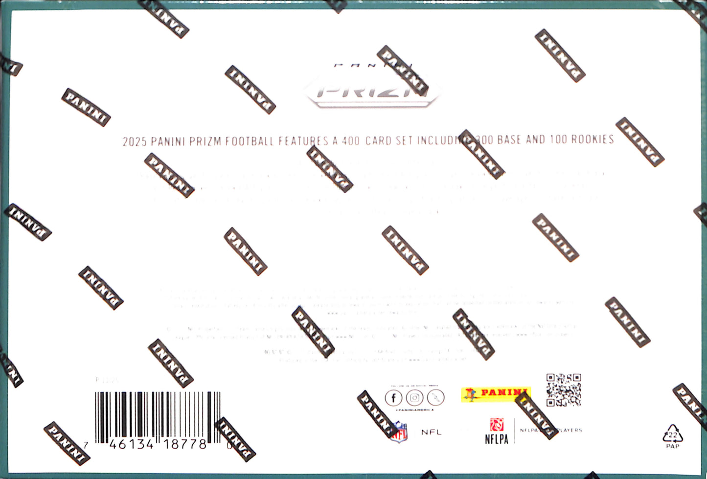 2025 Panini Prizm Hobby Mega - Football - Sealed Wax