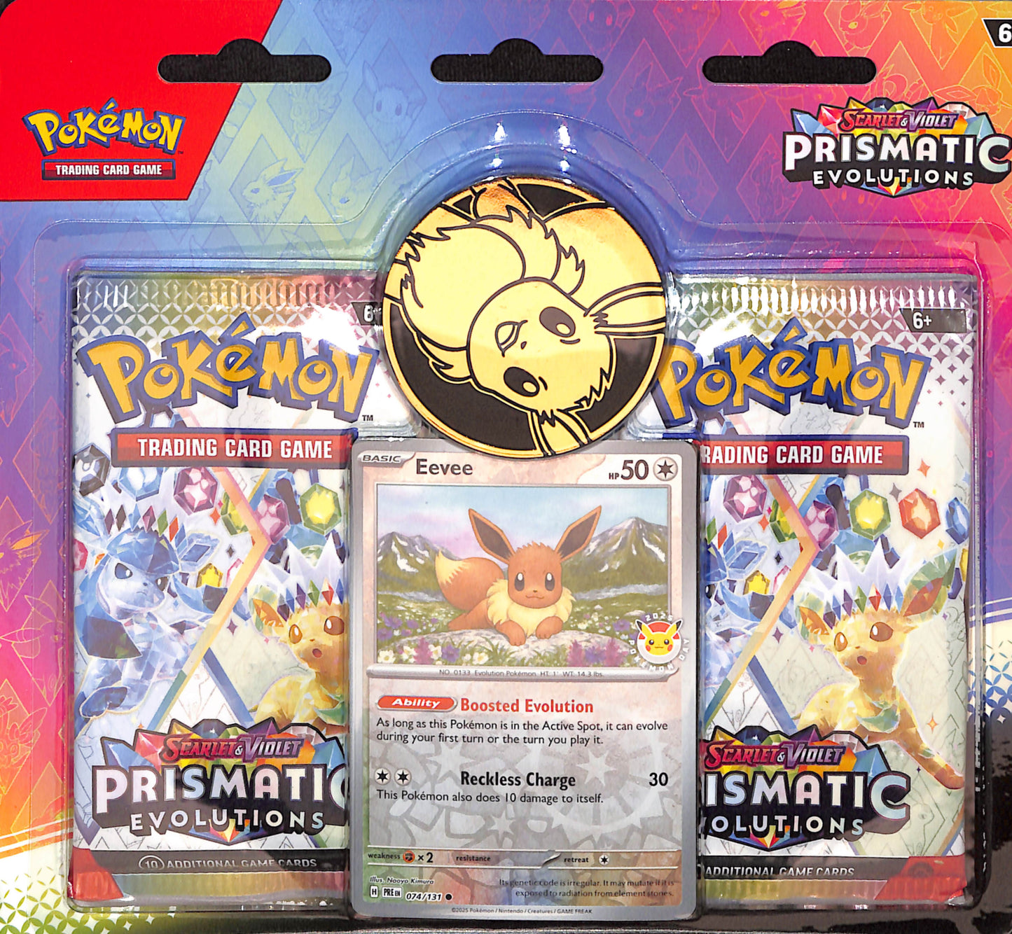 Pokemon Scarlet & Violet: Prismatic Evolutions 2-Pack Blister - Sealed Wax