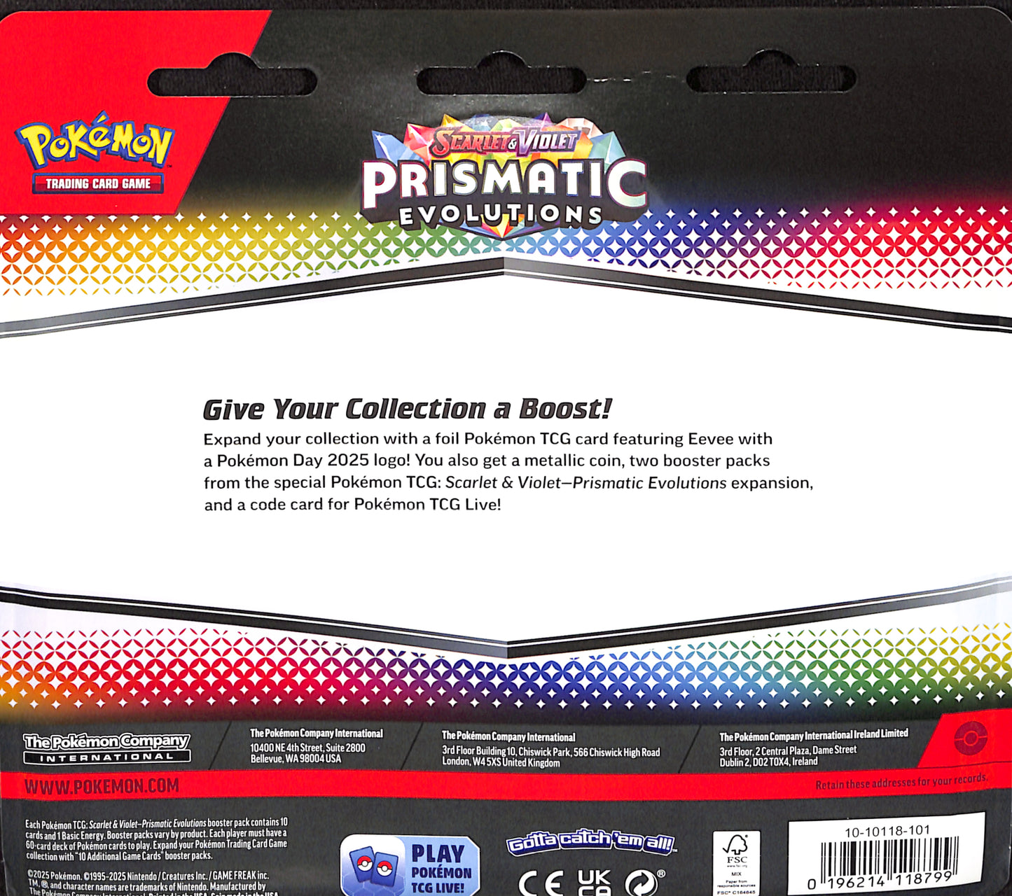 Pokemon Scarlet & Violet: Prismatic Evolutions 2-Pack Blister - Sealed Wax