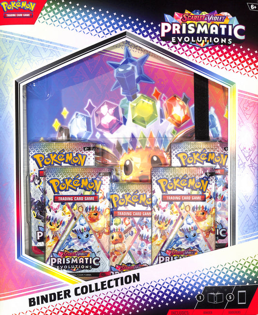 Pokemon Scarlet & Violet Prismatic Evolutions Binder Collection - Sealed Wax