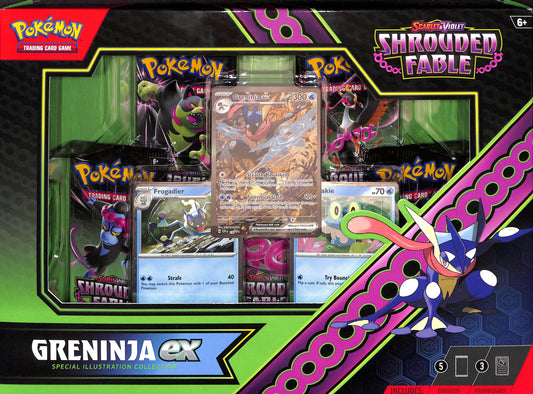 Pokemon Scarlet & Violet Shrouded Fable Greninja ex - Sealed Wax