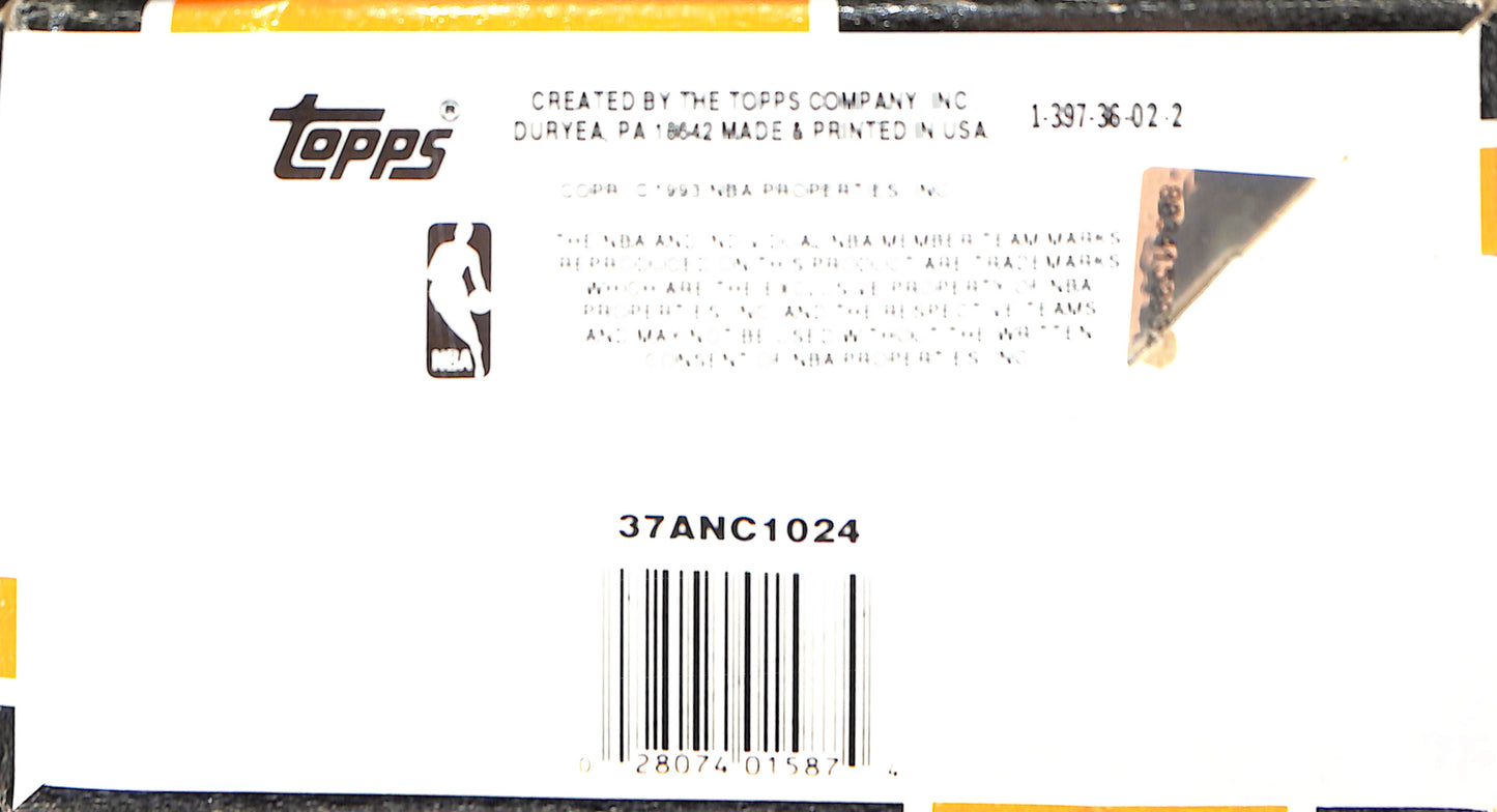 1992-93 Topps Stadium Club Series 2 Super Premium Picture Cards - Basketball - Sealed Wax