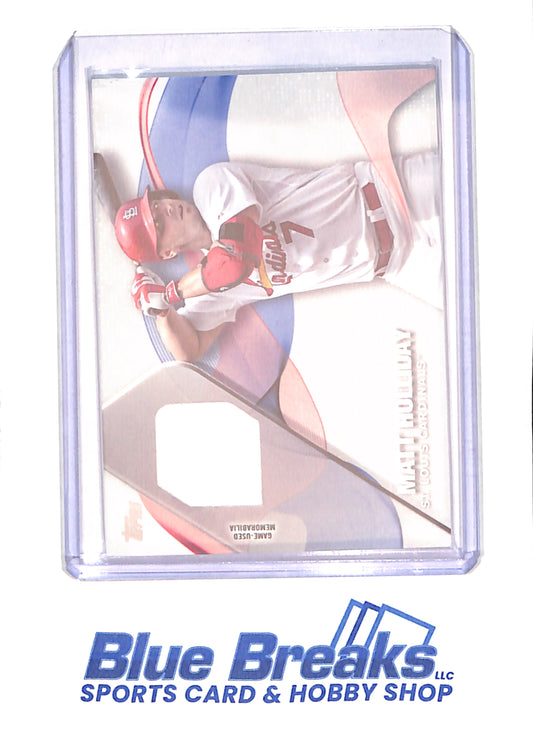 Matt Holliday - 2017 Topps Series One - St Louis Cardinals - Relic - Baseball - # MLM-MHO