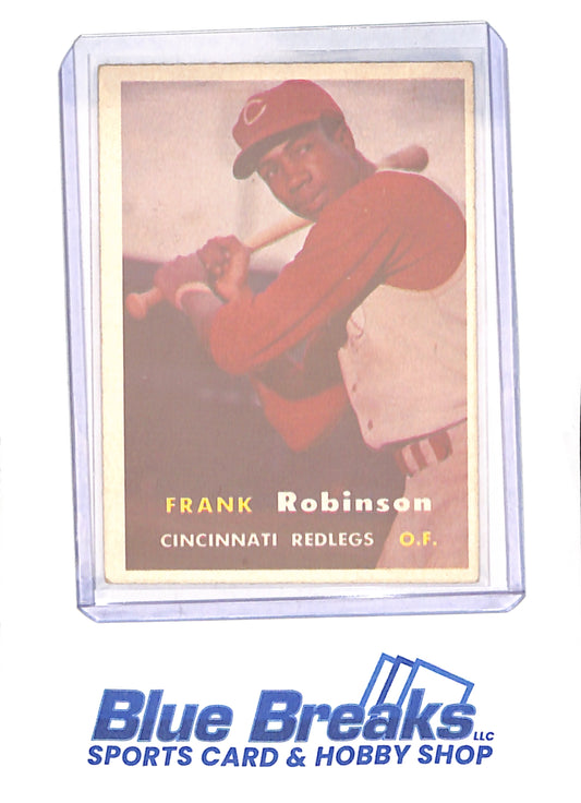 Frank Robinson - 1957 Topps - Cincinnati Reds - Baseball - # 35