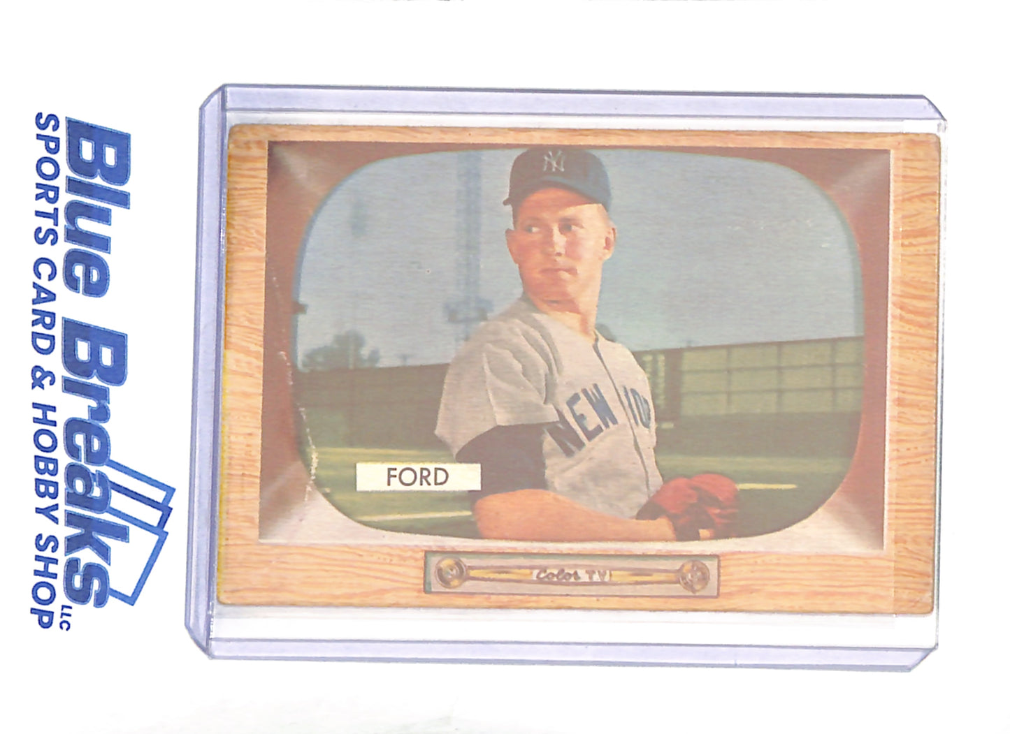 1955 Ed Whitey Ford - Baseball - New York Yankees - # 59