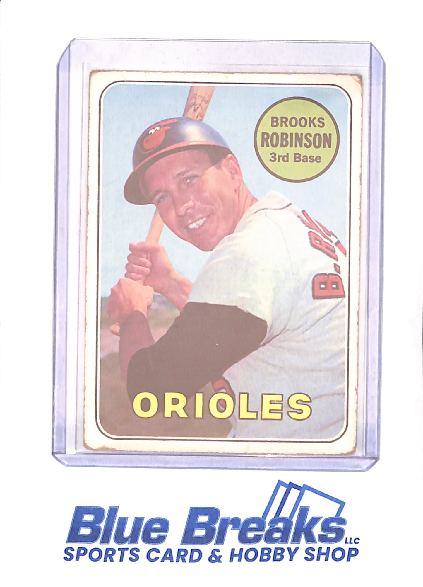 Brooks Robinson - 1969 Topps - Baseball - Baltimore Orioles - # 550