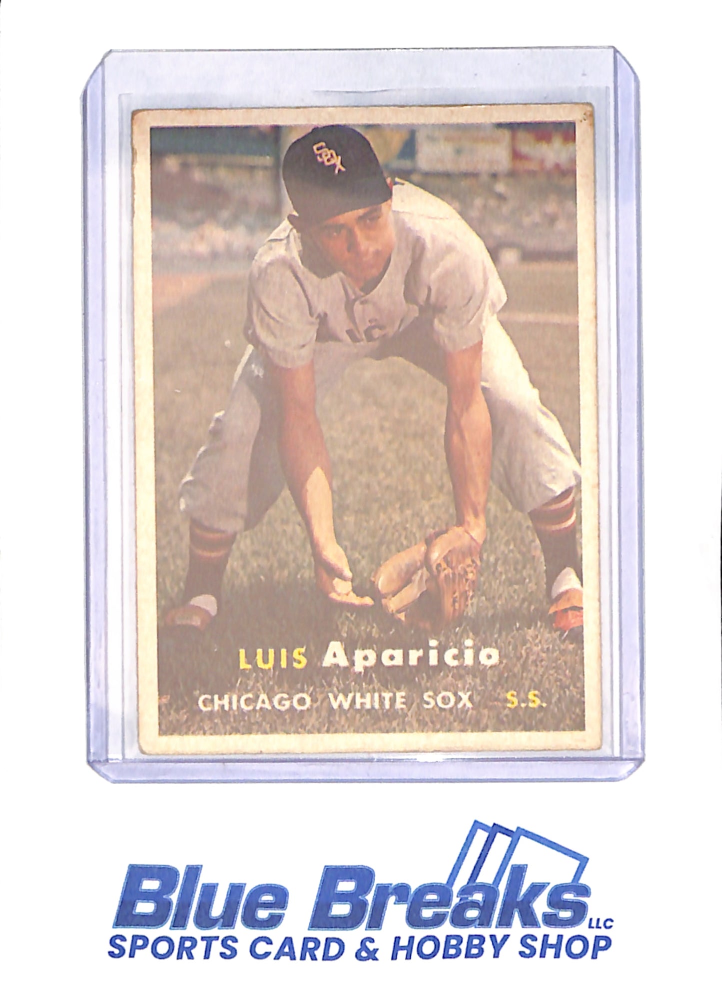 Luis Aparicio - 1957 Topps - Baseball - Chicago White Sox - # 7