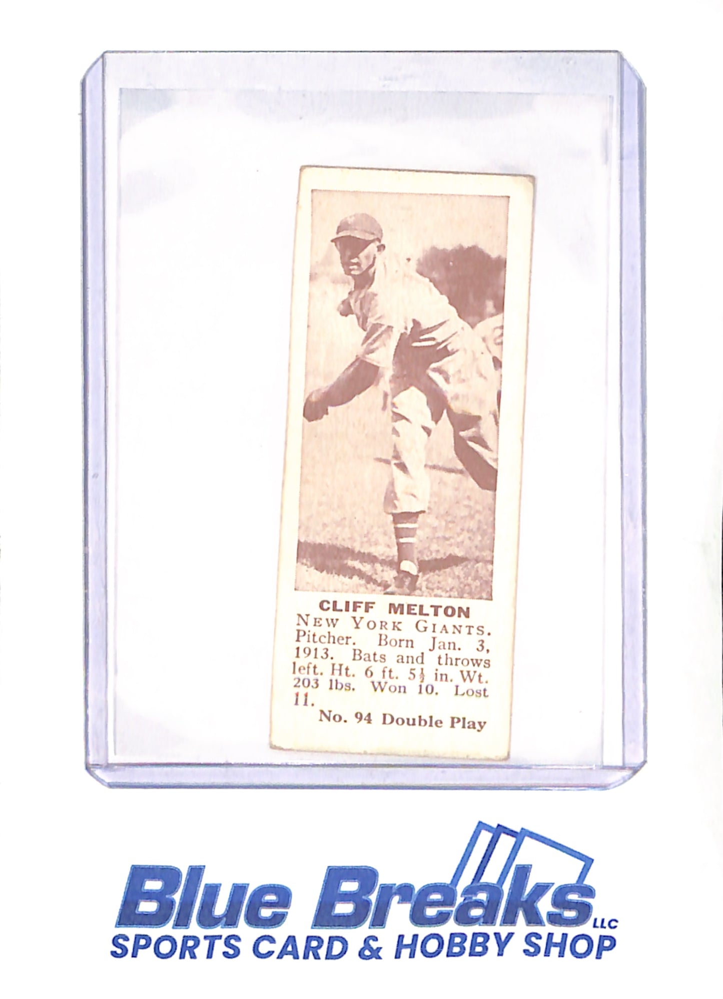 Cliff Melton - 1941 Double Play - Baseball - New York Giants - #94