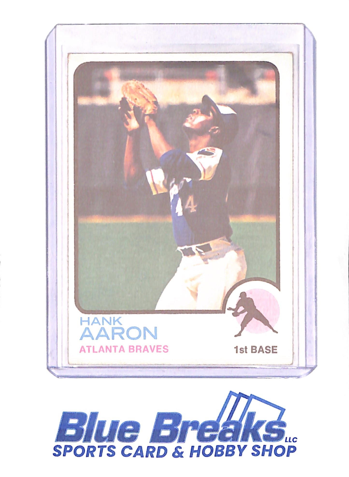 Hank Aaron - 1969 Topps - Baseball - Atlanta Braves - # 100