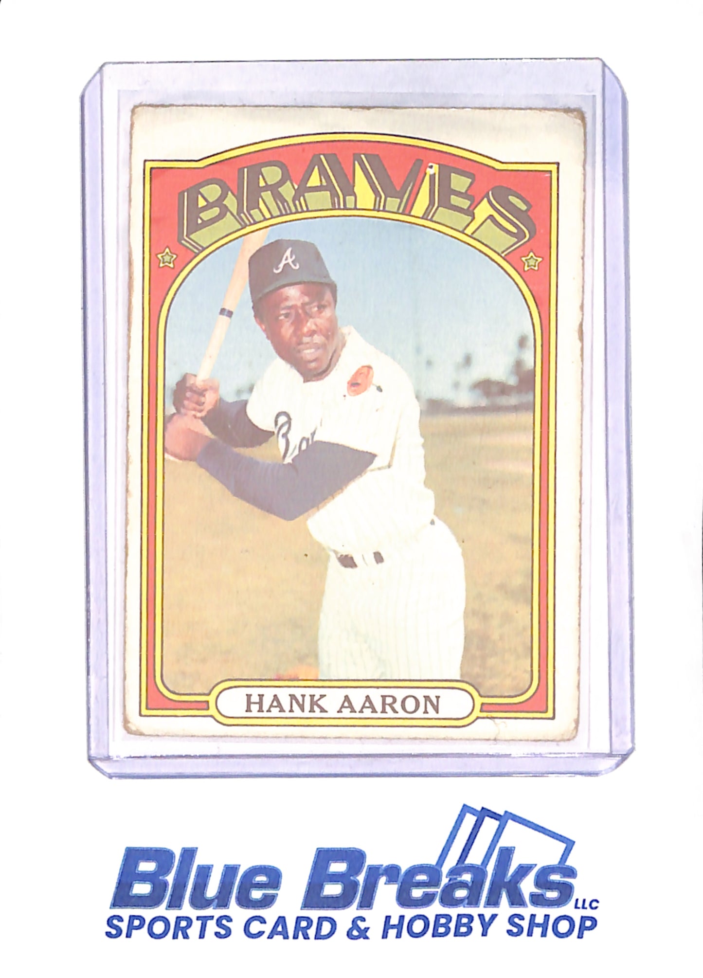 Hank Aaron - 1972 Topps - Baseball - Atlanta Braves - # 299