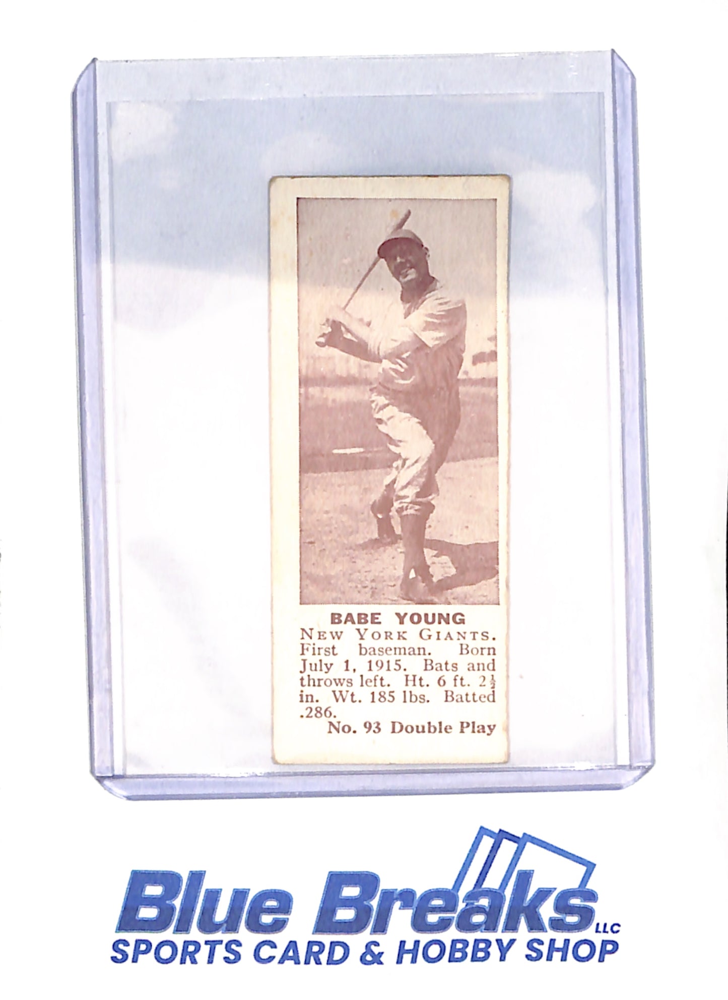 Babe Young - 1941 Double Play - Baseball - New York Giants - # 93