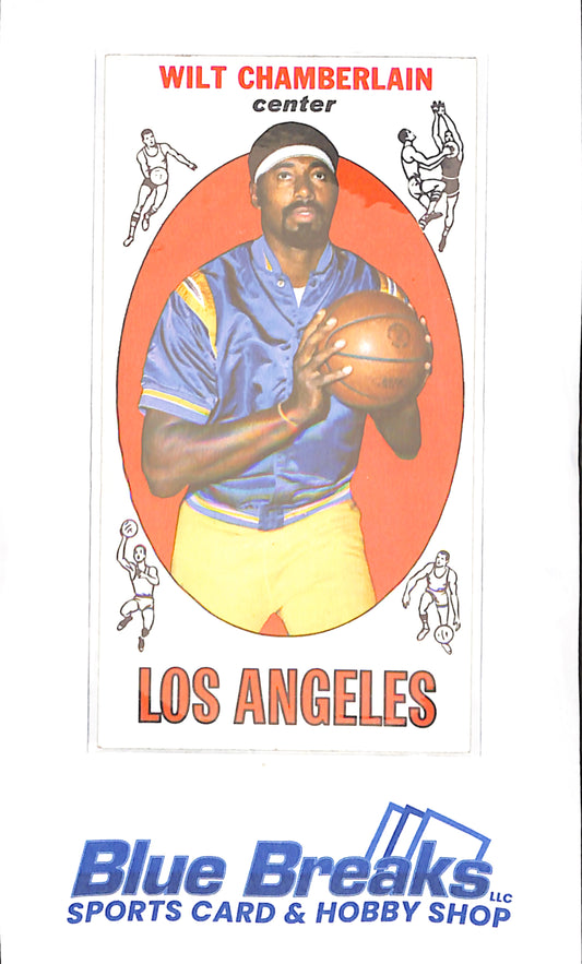 Wilt Chamberlain - 1969 Topps - Los Angeles - Basketball - # 1