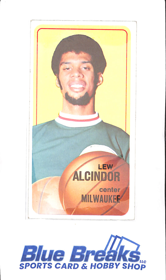 Lew Alcindor - 1970-71 Topps - Basketball - Milwaukee - # 75