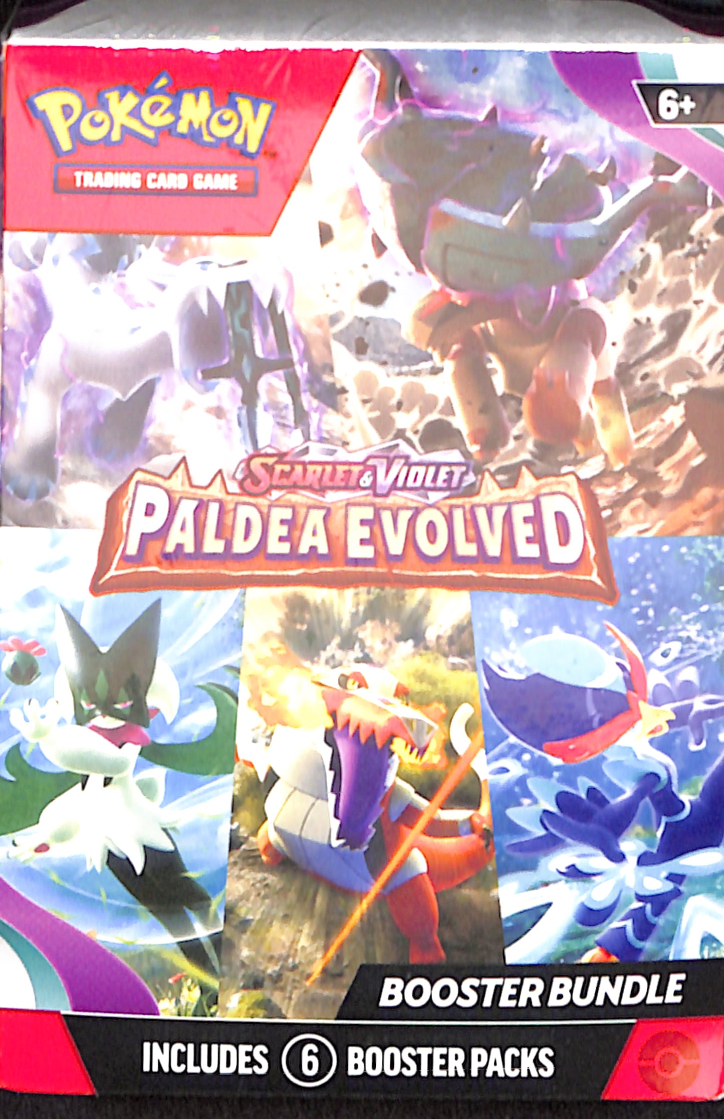 Pokemon Scarlet & Violet - Paldea Evolved Booster Bundle - Sealed Wax