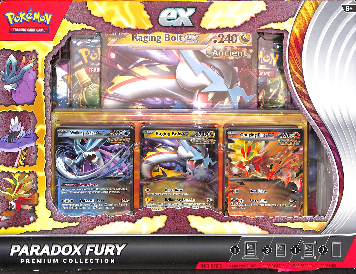 Pokemon Paradox Fury Premium Collection - Sealed Wax