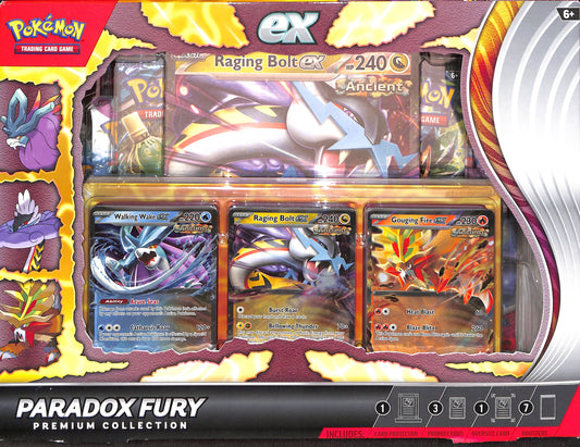 Pokemon Paradox Fury Premium Collection - Sealed Wax