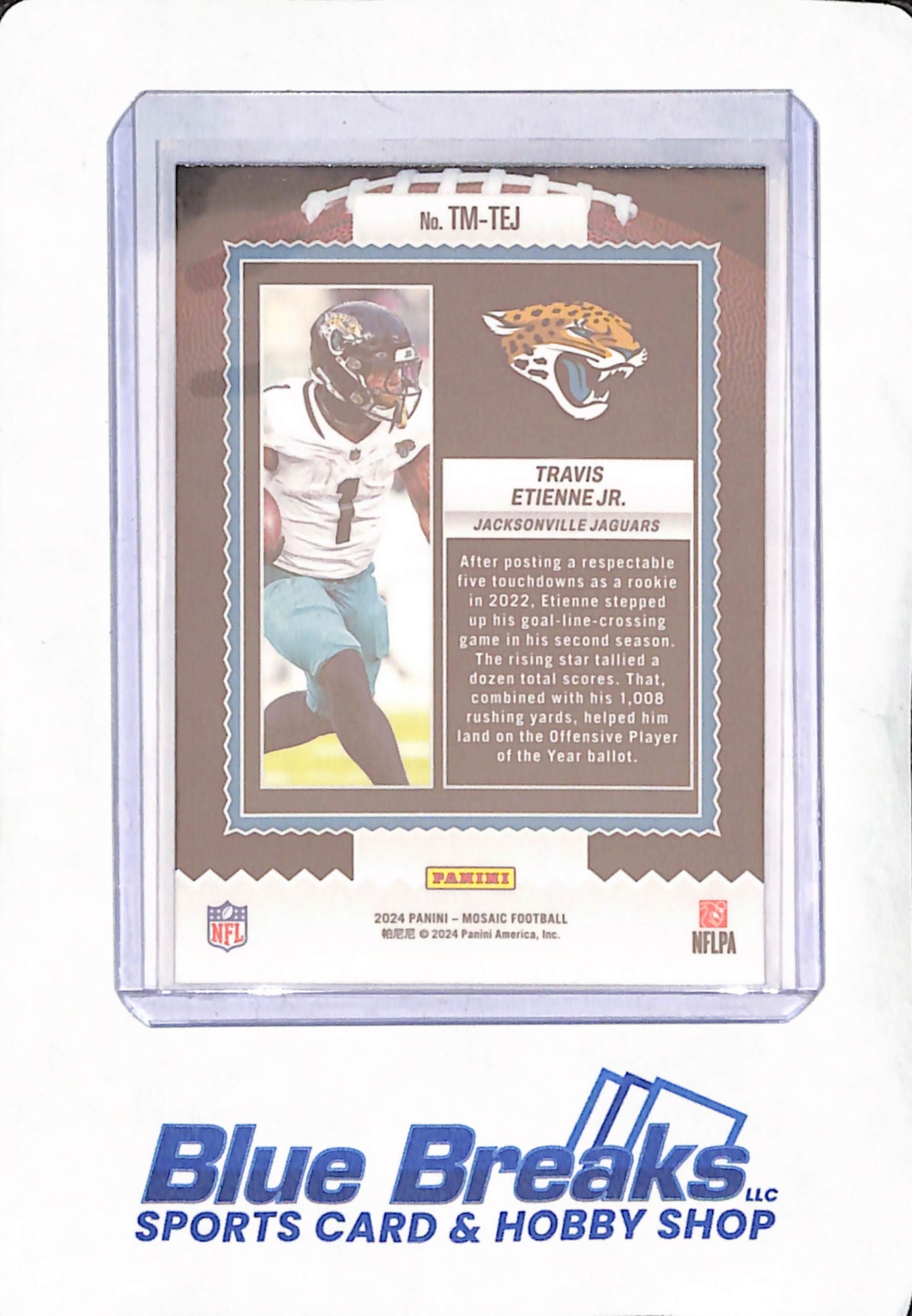 2024 Panini Mosaic - Travis Etienne Jr. - Jacksonville Jaguars - Football - Touchdown Masters - #TM-TEJ