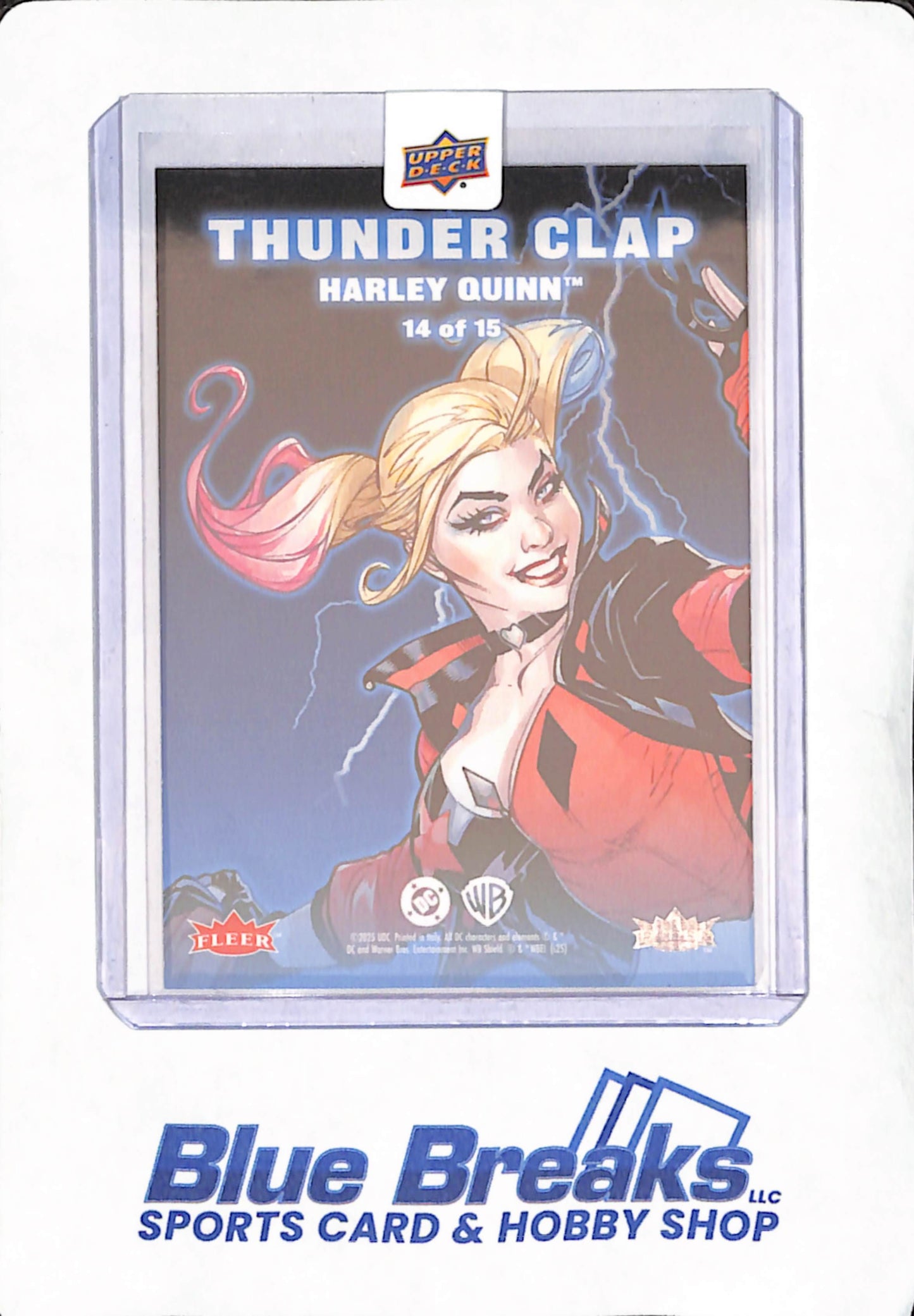 2025 Upper Deck - Fleer Ultra - Thunder Clap - Harley Quinn - Warner Brothers - DC - 14 of 15