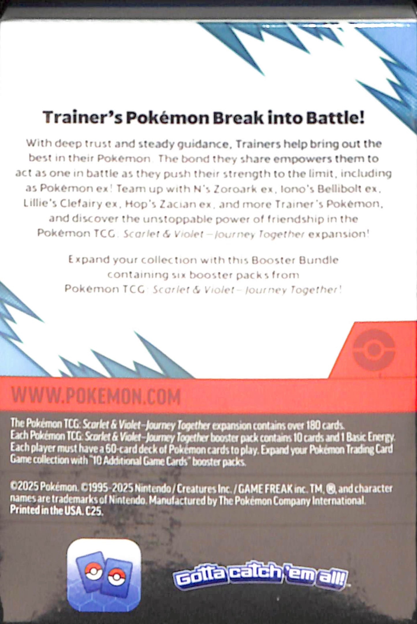 Pokemon Scarlet & Violet: Journey Together Booster Bundle - Sealed Wax