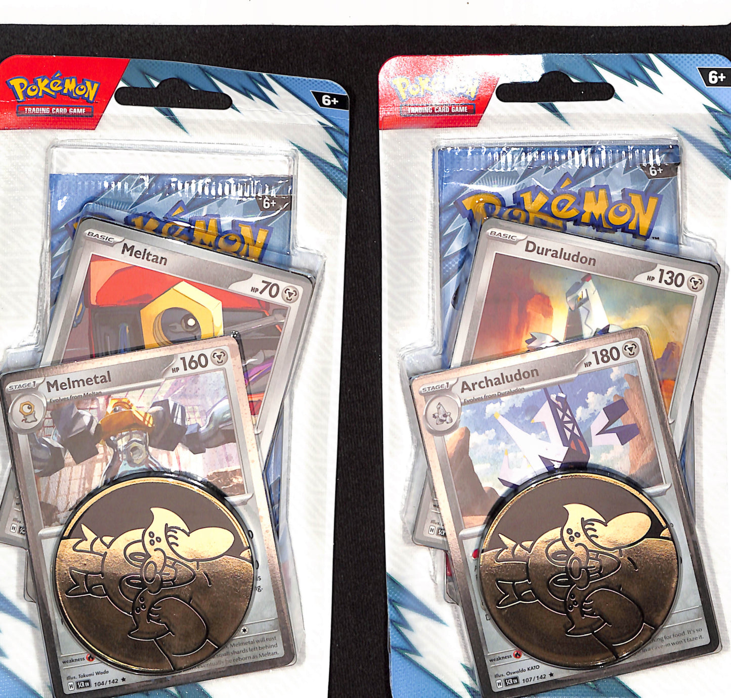 Pokemon Scarlet & Violet: Journey Together Booster Blister Pack (Melmetal) (Archaludon) - Sealed Wax