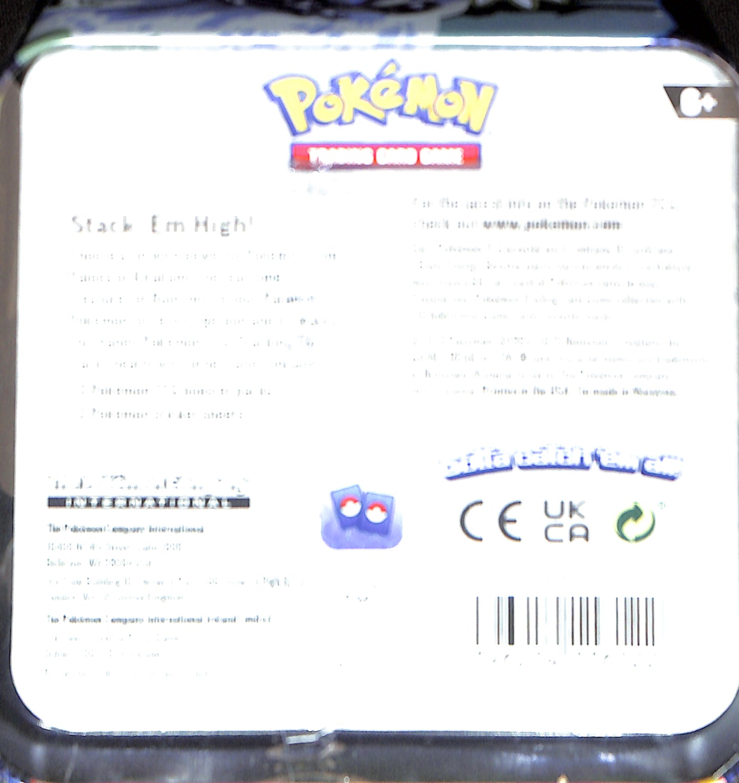 Pokemon Stacking Tin - Sealed Wax