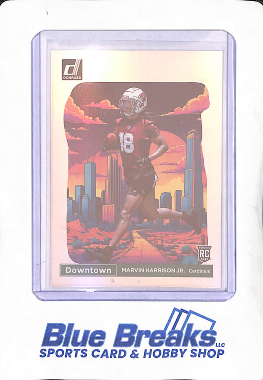 2024 Panini Donruss - Marvin Harrison Jr. - Downtown - Arizona Cardinals - Football - #12