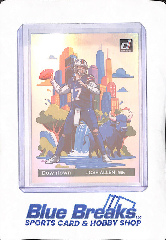 2024 Panini Donruss - Josh Allen - Downtown - Buffalo Bills - Football - #2