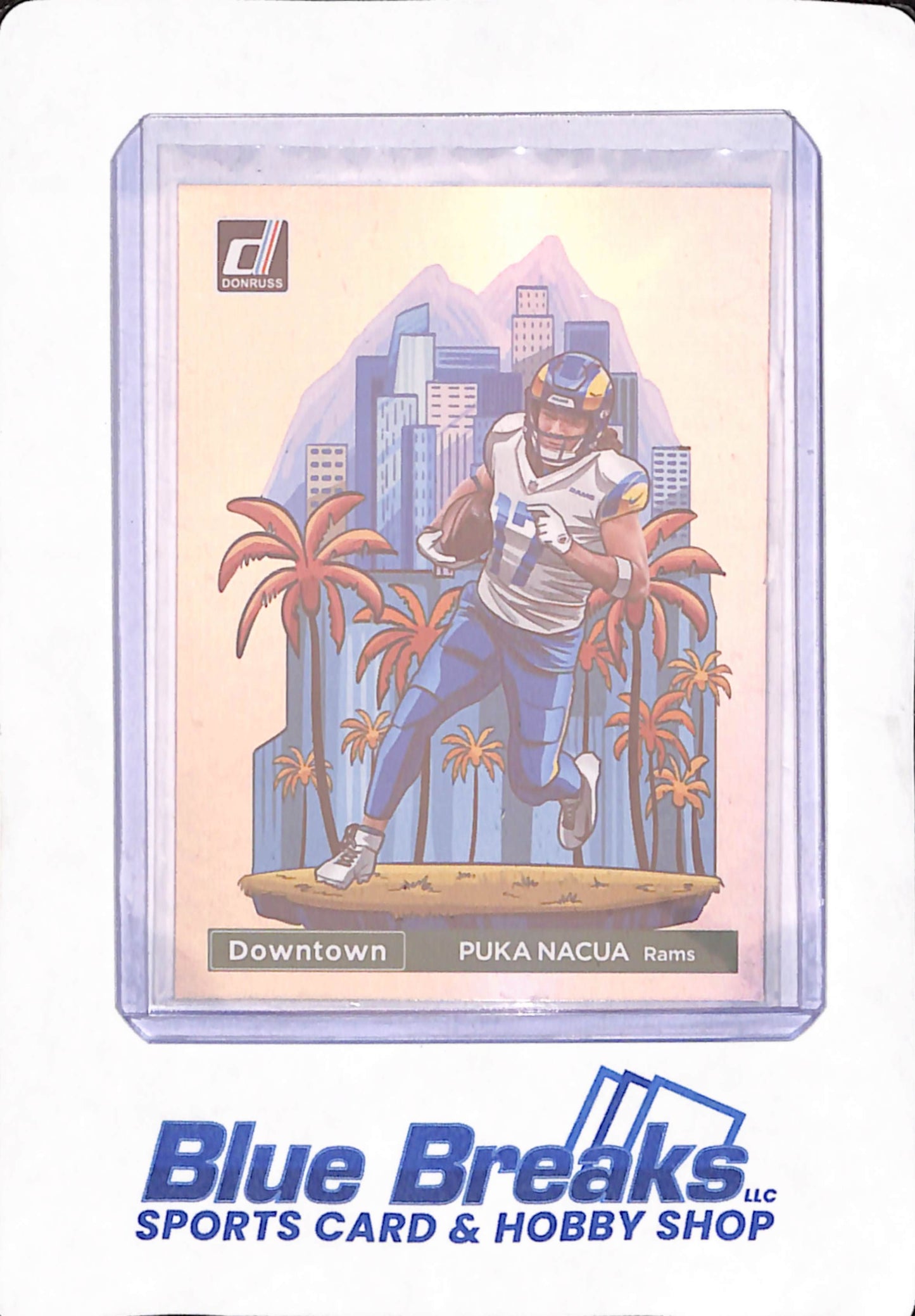 2024 Panini Donruss - Puka Nacua - Downtown - Los Angeles Rams - Football - #20