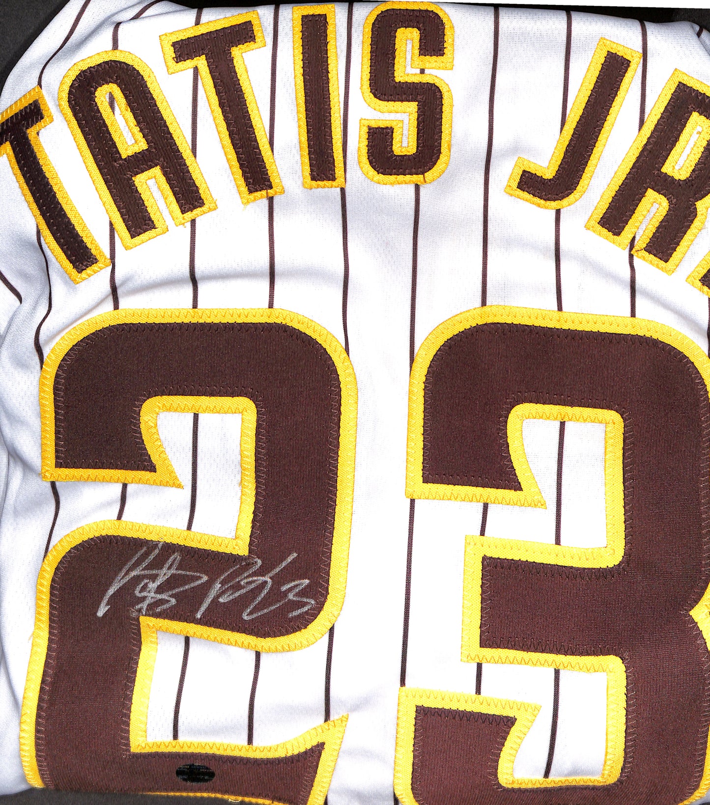 Autographed Jersey - Fernando Tatis Jr - Elite Authentication - San Diego Padres - Baseball