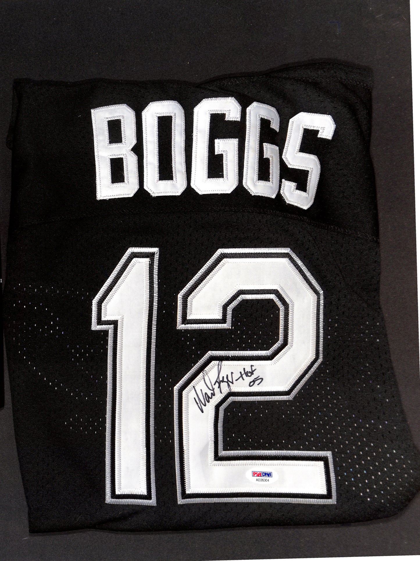 Autographed Jersey - Wade Boggs - Tampa Bay Rays - Baseball - PSA DNA
