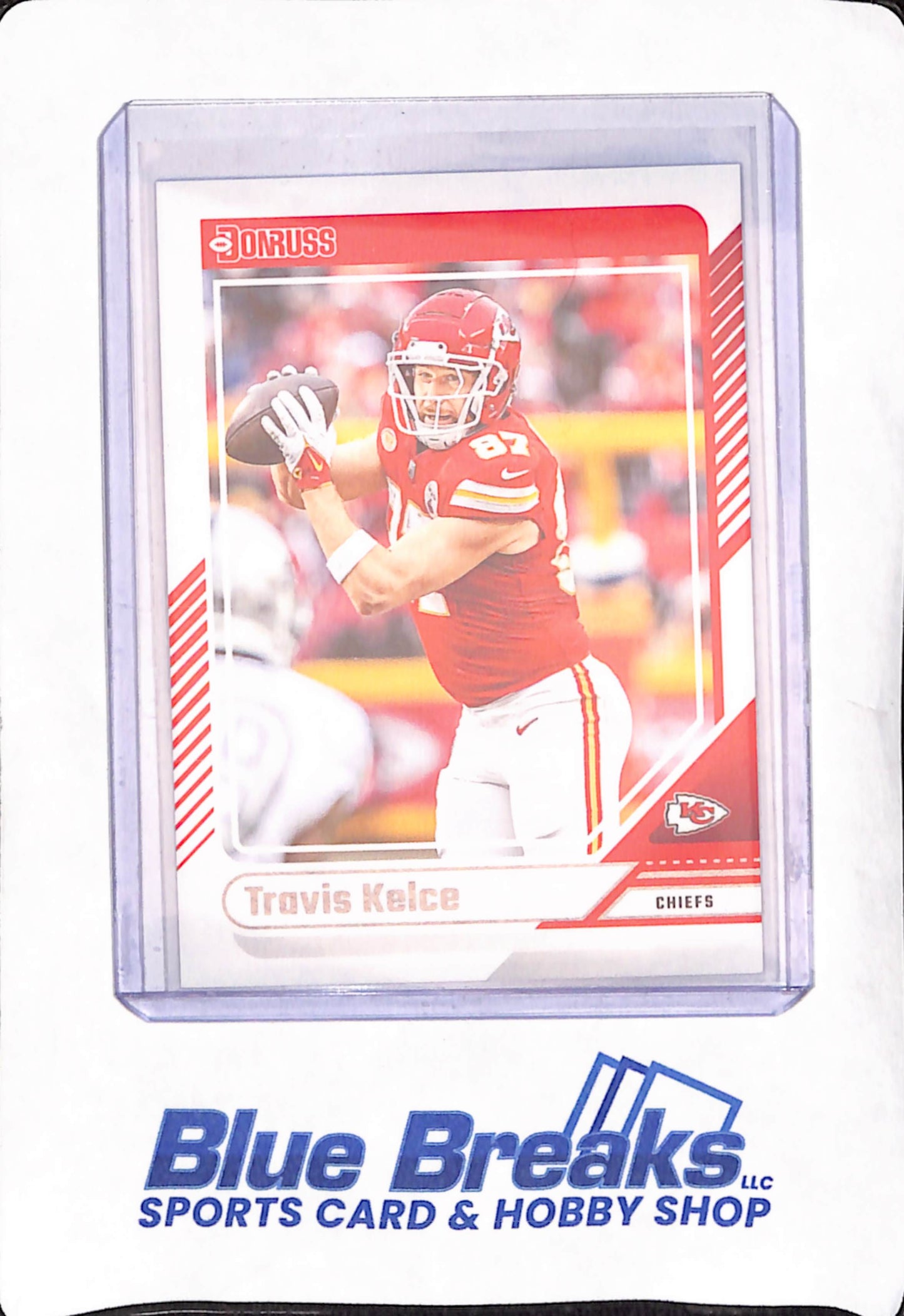 2024 Panini Donruss - Travis Kelce - Aqueous Test - Kansas City Chiefs - Football - #285
