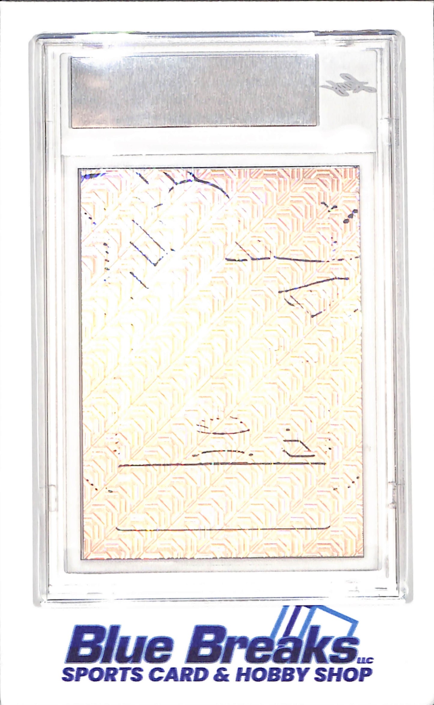 2021 Leaf Metal Draft - Owen Caissie - Pre-Production Proof - Autograph - Mojo Pink - RC - 1/1 - Chicago Cubs - Baseball