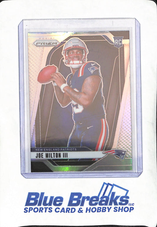 2024 Panini Prizm - Joe Milton III - RC - New England Patriots - Football - #20