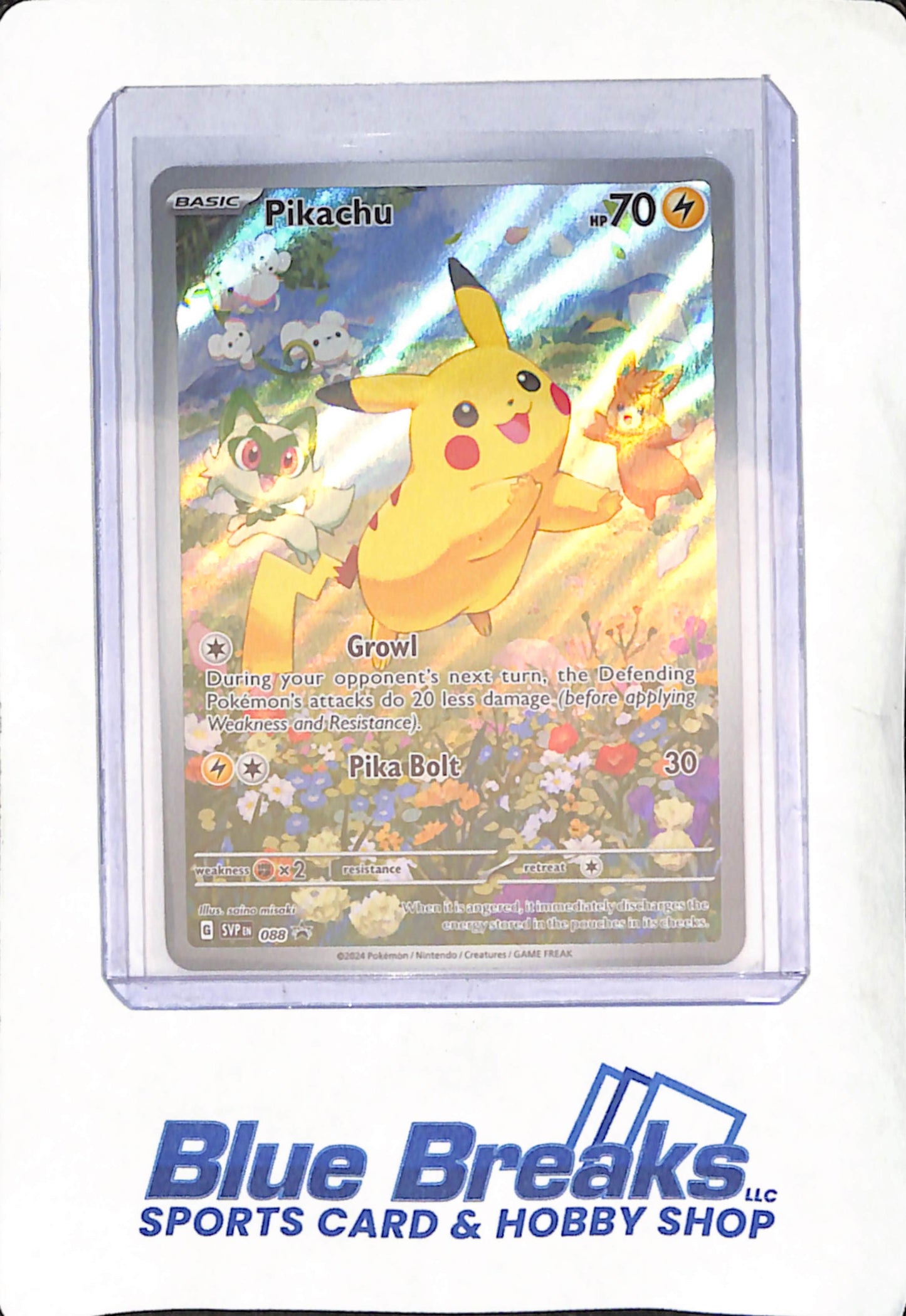 Pokemon Scarlet & Violet - Pikachu - Promo Holo - #088