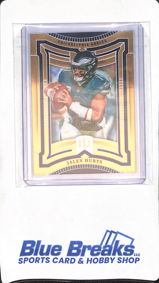 2023 Panini - National Treasures - Treasure Hunt - AU - Jalen Hurts - 9/10 - #THS-JH - football - Eagles